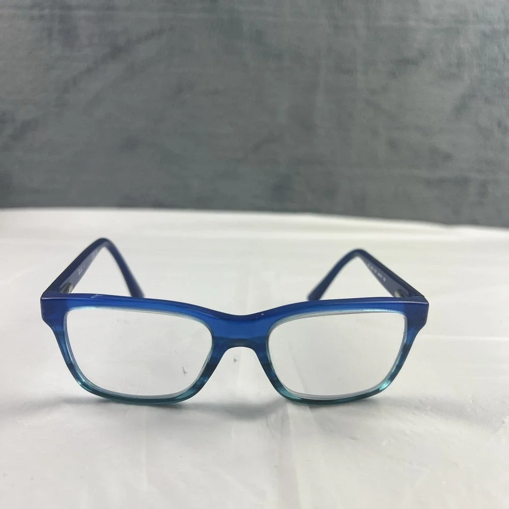 Ray-Ban RB1536 3731 Optics Kids Eyeglasses Blue Striped 48-16-130 FRAMES ONLY #3